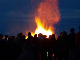 Osterfeuer Hörnum